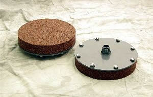 Microbubble disc diffuser in quartz